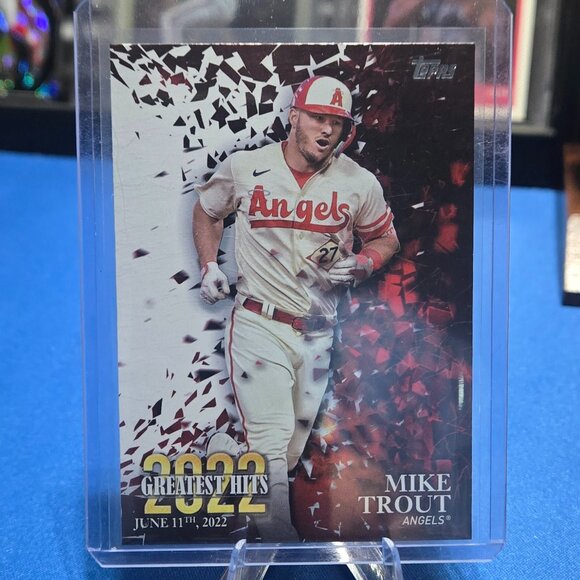 2023 Topps 2022 Greatest Hits #22GH-18 Mike Trout - Picture 1 of 2
